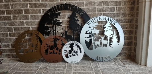 What Size Metal Sign is Best for Your Space? | Outdoors Find