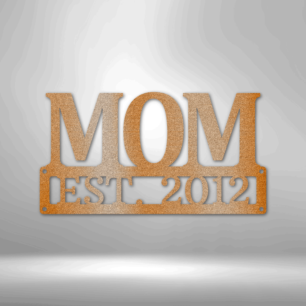 Personalized Mother's Day Plaque #2 Metal Sign