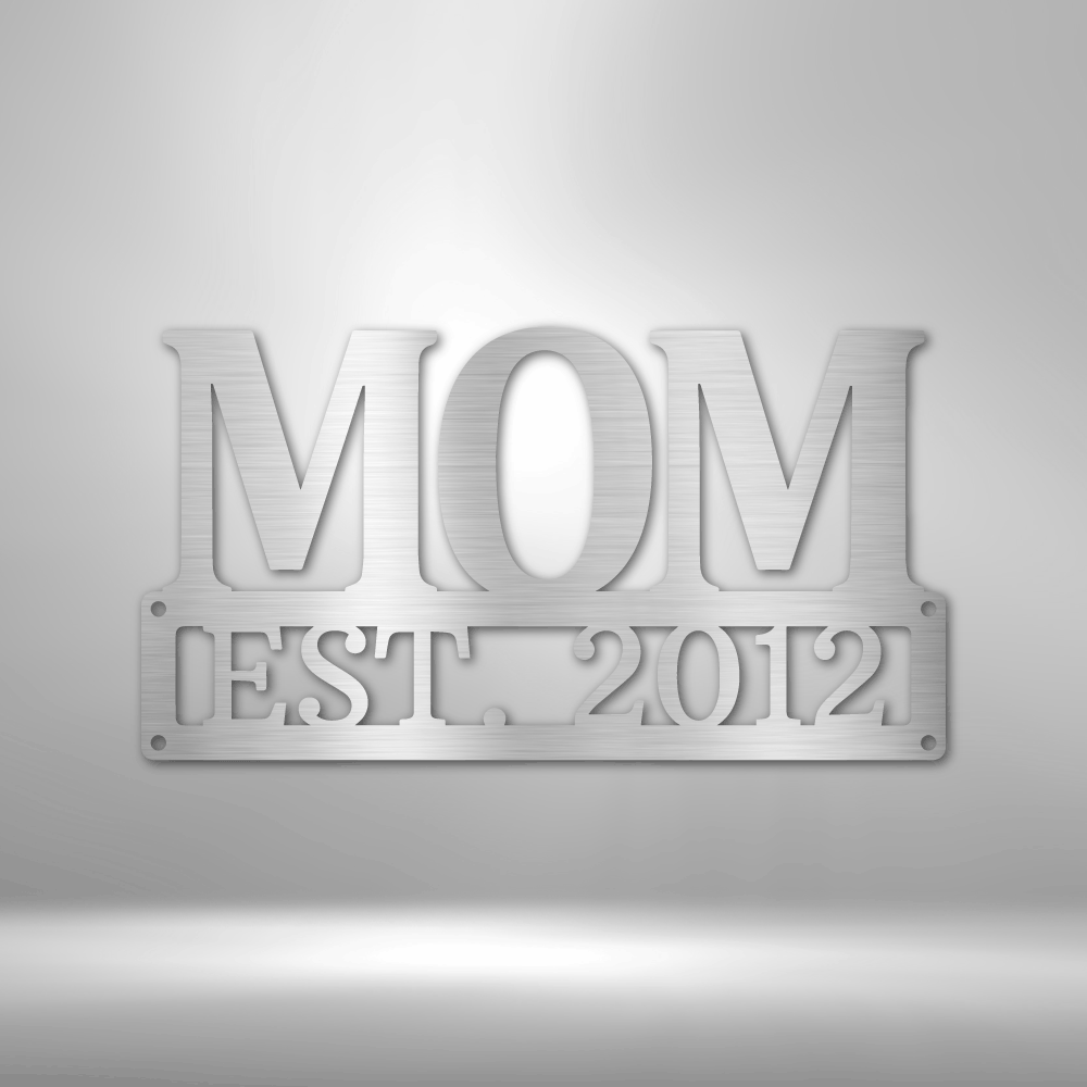 Personalized Mother's Day Plaque #2 Metal Sign
