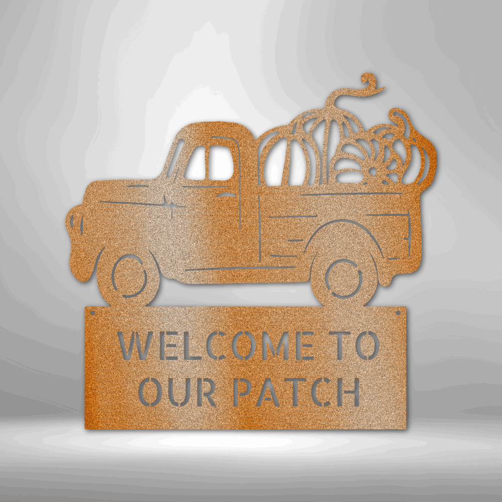 Personalized Country Truck Metal Sign - Outdoors Find