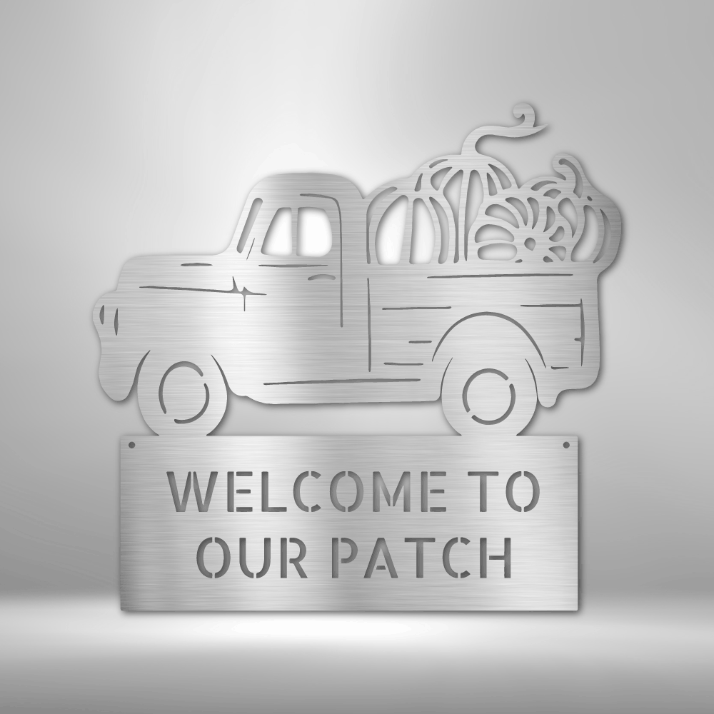 Personalized Country Truck Metal Sign - Outdoors Find