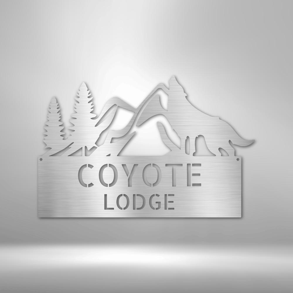 Personalized Into The Wild Monogram - Outdoors Find