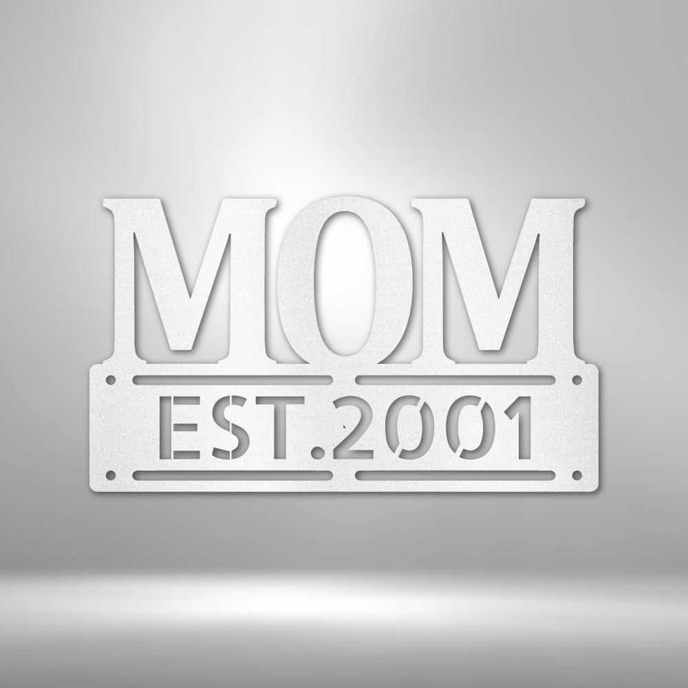 Personalized Mother's Day Plaque Metal Sign - Outdoors Find