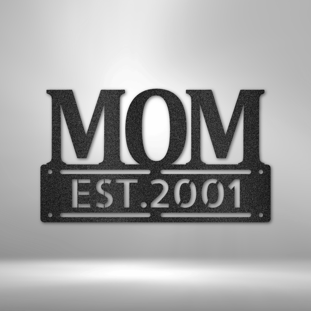 Personalized Mother's Day Plaque Metal Sign - Outdoors Find