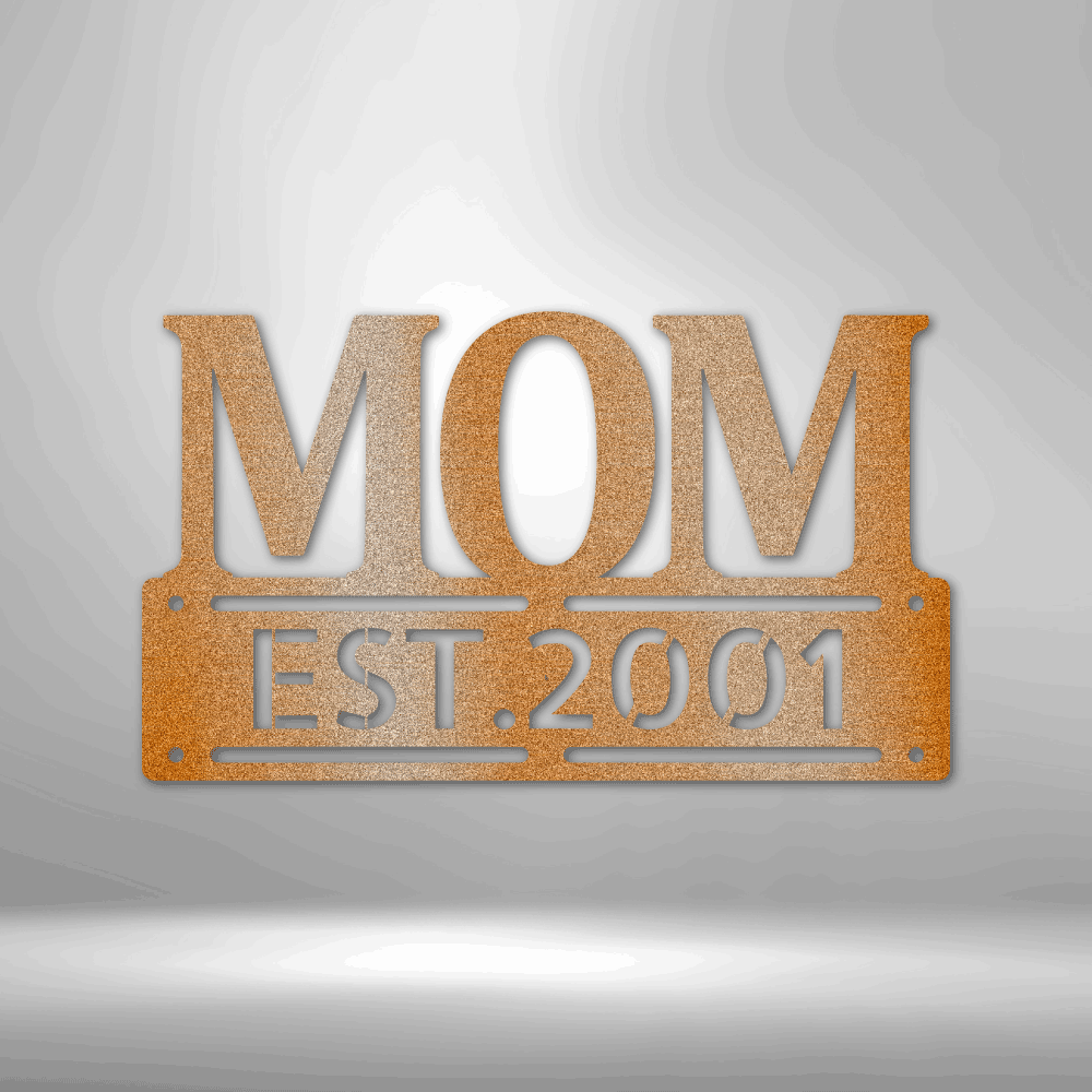 Personalized Mother's Day Plaque Metal Sign - Outdoors Find